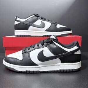 Nike Panda Dunk Low Retro Shoes Mens Size 8 White Black DD1391-100 Sneakers